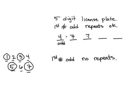 how-many-5-digit-license-plates-can-be-make-using-the-digits-1234567-if-an-odd-digit-must-come-first-and-repetitions-are-allowed-what-if-repetitions-are-not-allowed-02742
