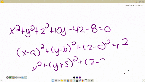 what-is-a-great-circle-obtain-the-equation-of-the-sphere-having-the-circle-x2y2z2-10-y-4-z-80-xyz3-as-the-great-circle