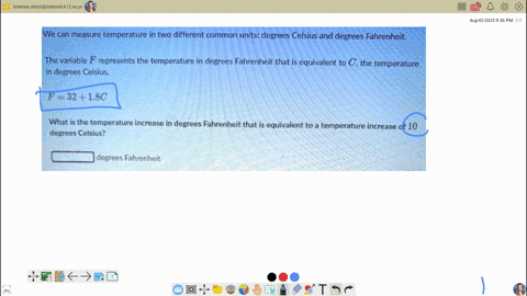temperature-can-be-measured-in-two-different-common-units-degrees-celsius-and-degrees-fahrenheit-fff-represents-the-temperature-in-degrees-fahrenheit-as-a-function-of-the-temperature-ccc-in-18893