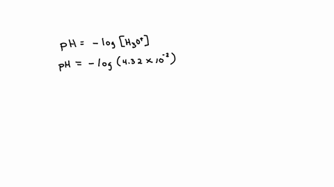 what-is-the-ph-of-a-solution-with-ah3o-concentration-of-432-x-10-2-m-is-this-solution-acidic-basic-or-neutral