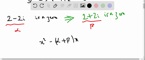 find-all-other-zeros-of-pxx3-2x216-given-that-2-2i-is-a-zero-if-there-is-more-than-one-zero-separate-them-with-commas
