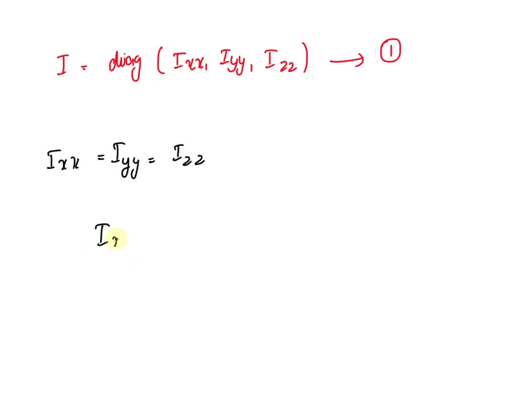 SOLVED Calculate The Inertia Tensor For A Homogeneous Sphere Of Radius R And Mass M Choose