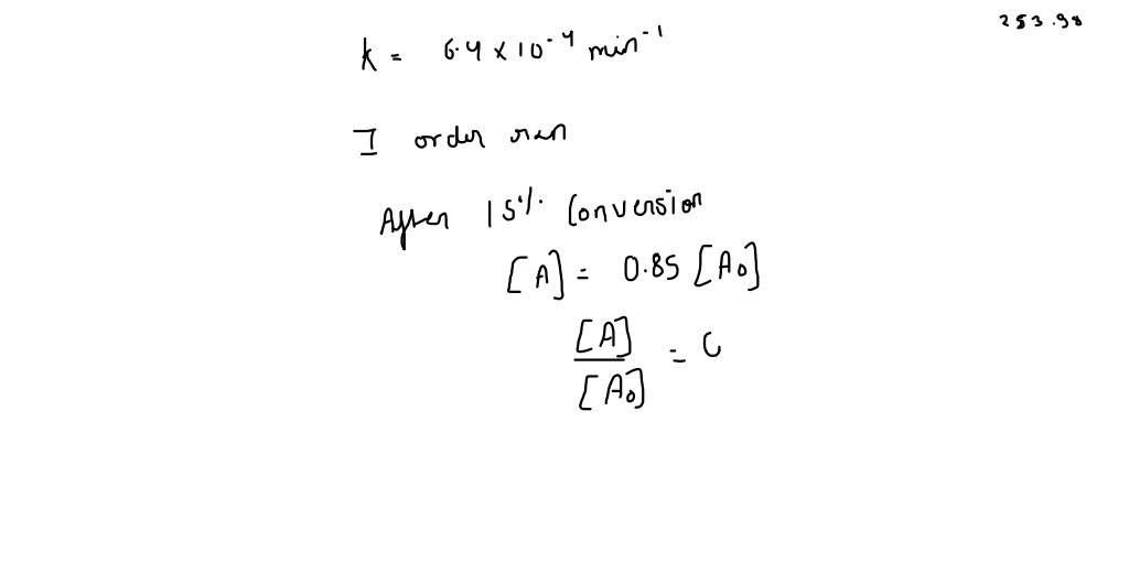 SOLVED: A 500 degree C cyclopropane (C3H6) rearranged to propene (CH3CH ...