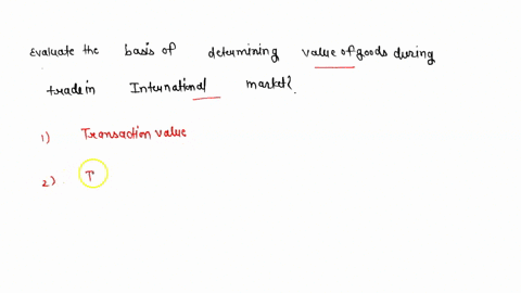 evaluate-the-basis-of-determining-value-of-goods-during-trade-in-international-market-87738