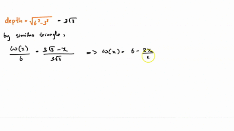 an-equilateral-triangular-plate-with-sides-6-m-is-submerged-vertically-in-water-so-that-the-base-is-even-with-the-surface-express-the-hydrostatic-force-against-one-side-of-the-plate-as-an-in-45106