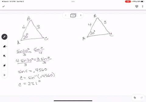 - 8 - N16/5/MATHL/HP2/E [Maximum mark: 8] In a triangle ABC, AB=4 cm ...