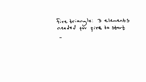 what-are-the-components-of-the-fire-triangle-fuel-oxygen-faulty-electrical-equipment-nitrogen-laser-prep-solutions-oxygen-ignition-carbon-none-of-these