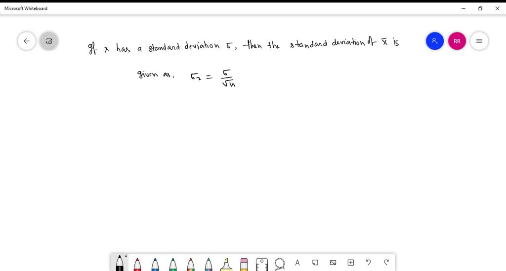 SOLVED Consider an x distribution with a standard deviation of 12 if