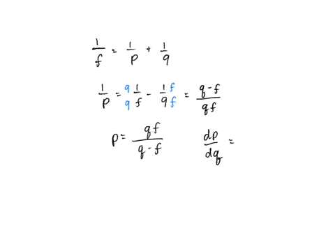 if-f-is-the-constant-focal-length-of-convex-lens-and-an-object-is-placed-at-distance-from-the-lens_-then-its-image-will-be-at-distance-from-the-lens-where-f-p-and-are-related-by-the-lens-equ-92508
