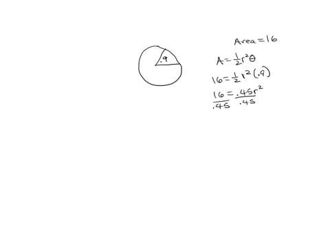 this-exercise-involves-the-formula-for-the-area-of-circular-sector-find-the-radius-r-of-each-circle-if-the-area-of-the-sector-is-16_-a-09-rad-b-170-50953