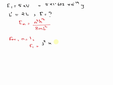 the-lowest-energy-of-a-particle-in-an-infinite-potential-energy-well-is-5-ev-if-the-width-of-the-well-is-doubled-wlkaci5-the-lowest-energy-of-the-particle-select-one-0-125-ev-25-ev-1625-ev-m-78505