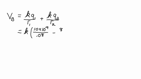 two-stationary-point-charges-q1-10-nc-and-42-80-nc-are-010-m-apart-as-shown-in-the-figure-calculate-the-work-done-by-the-electric-field-on-a-charge-q3-_-50nc-to-move-it-from-point-bto-point-66356