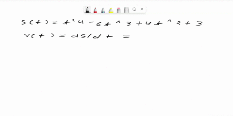 suppose-thal-particle-moves-according-to-the-law-of-motion-st-t4-6t3-4t2-3-with-12-0whcre-is-in-meters-and-t-is-in-seconds-use-your-knowledge-of-the-relationship-between-position-velocity-an-88915