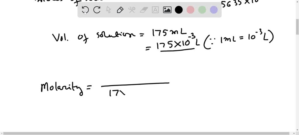 SOLVED: A nonelectrolyte compound is found to have a molar mass of 598 ...