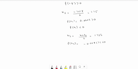 a-use-the-bisection-algorithm-to-find-an-approximation-to-3-that-is-accurate-to-102-consider-the-equation-x2-3-0-and-the-fact-that-16-3-18-use-the-bisection-method-to-find-solve-fx-x-cosx-0-75428