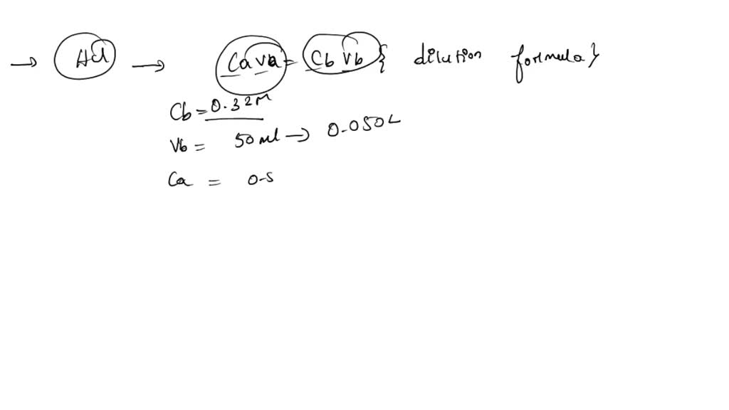 SOLVED A student is titrating 50 mL of 0.32 M NH3 with 0.5 M HCl. How