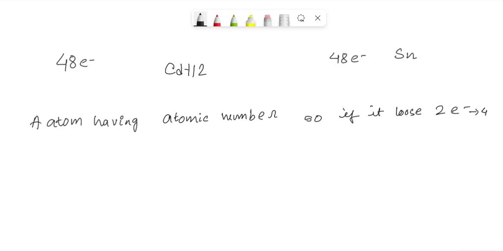 SOLVED Use the notation to represent a tin ion having the same number