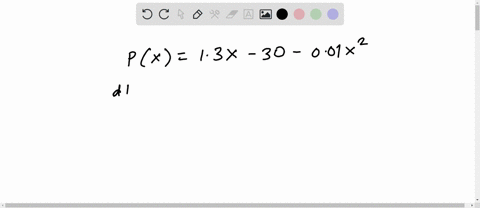 given-the-profit-function-px-13x-001x2-30-find-the-value-of-x-at-the-functions-optimum-and-its-maximum-profit-94425