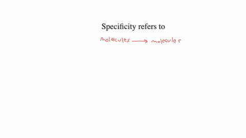 specificity-refers-to