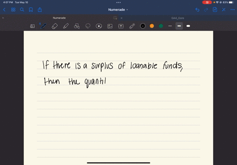 if-there-is-a-surplus-of-loanable-funds-then-i-the-quantity-demanded-is-greater-than-the-quantity-supplied-and-the-interest-rate-will-rise-ii-the-quantity-demanded-is-greater-than-the-quanti-71263