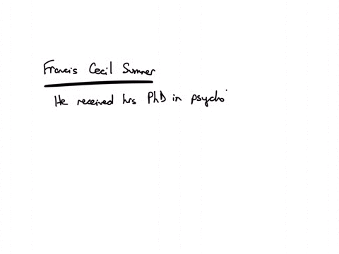 who-was-the-first-african-american-to-receive-a-phd-in-psychology-in-the-united-states-1-carl-rogers-2-francis-cecil-sumner-3-naomi-weisstein-4-noam-chomsky