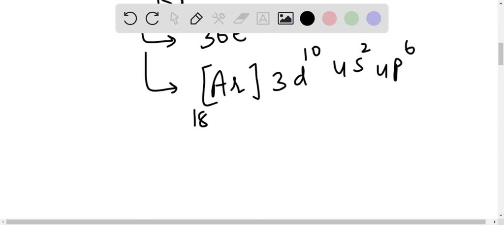 SOLVED: Question 8 Choose The Valence Orbital Diagram That Represents ...