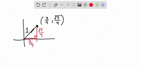the-point-pxy-on-the-unit-circle-that-corresponds-to-a-real-number-t-is-given-find-the-value-of-the-indicated-trigonometric-function-at-t34-74-find-sin-t-48038