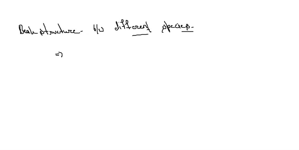 Darwin's studies of finches on the Galapagos Islands suggest that the