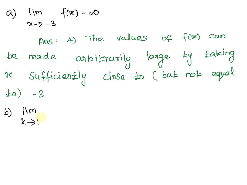 solved-explain-the-meaning-of-each-of-the-following-a-lim-x-3-f-x