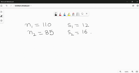 use-the-formula-to-find-the-standard-error-of-the-distribution-of-differences-in-sample-means-samples-of-size-110-from-population-1-with-mean-83-and-standard-deviation-12-and-samples-of-size-95682