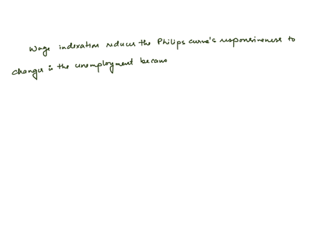 wage-indexation-makes-the-phillips-curve-less-responsive-to-variations-in-the-unemployment-rate-10-200-word-limit