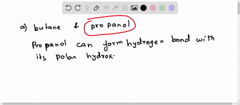 which-compound-in-each-pair-would-be-more-soluble-in-water-explain-122-a-butane-or-1-propanol-b-1-propanol-or-ethyl-methyl-ether-c-ethanol-or-1-hexanol