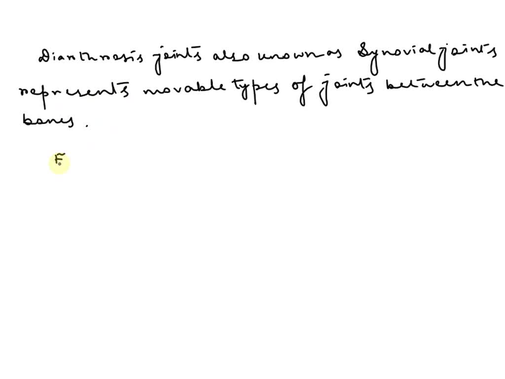 SOLVED Extension and flexion are the only movements allowed at which