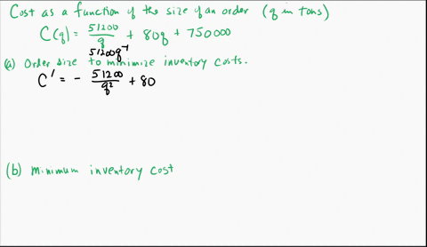 question-5-1-point-a-manufacturer-has-determined-a-cost-function-that-expresses-the-annual-cost-of-purchasing-owning-and-maintaining-its-raw-material-inventory-as-a-function-of-the-size-of-e-95338