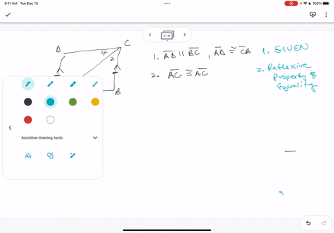 match-the-reasons-with-the-statements-in-the-proof-to-prove-ab-dc-given-that-ad-is-parallel-to-bc-and-ad-cb-given-ad-bc-ad-cb-prove-ab-dc-1-ad-bc-ad-cb-a-if-lines-are-parallel-then-alternate-34176