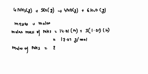 one-ol-ihe-stops-the-commercial-process-for-converting-ammonia-nitric-acid-ihe-conversion-ol-nh-lo-no-how-many-arans-0l-no-and-0l-hzo-horm-entar-your-answere-numerlcally-soparated-by-comms-a-52875