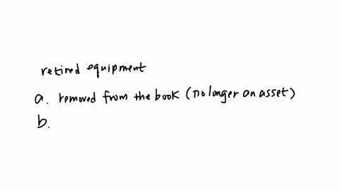 ing-ii-final-question-26-1-point-3-if-an-item-of-equipment-is-retired-and-scrapped-or-sold-how-should-the-retirement-be-accounted-for-a-the-asset-account-is-removed-from-the-books-b-the-accumulated-de