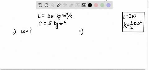an-object-has-an-angular-momentum-with-a-magnitude-of-25-kg-ms-and-moment-of-inertia-of-5-kg-m-10-what-is-the-objects-angular-speed-in-rads-11-what-is-its-rotational-kinetic-energy-31354