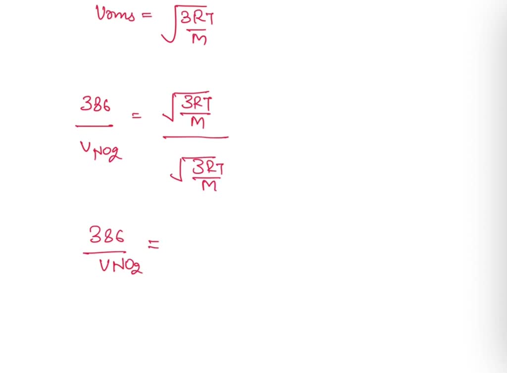 SOLVED At room temperature fluorine gas has a velocity of 386 m/s