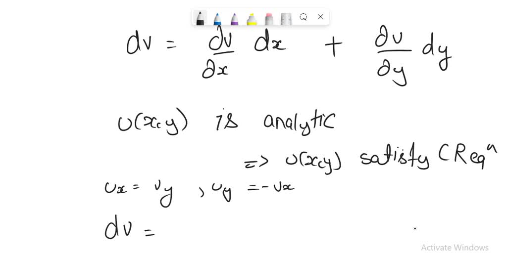 Solved Show That U X Y 4xy 3x 2 Is Harmonic Construct The Corresponding Analytic Function