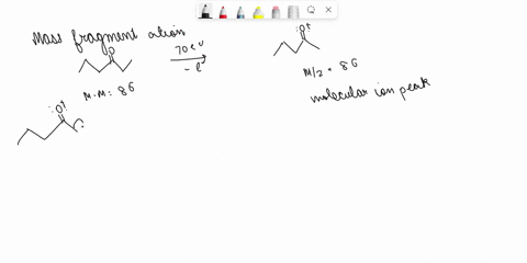 3-below-is-the-mass-spectrum-of-2-pentanone-molecular-weight-86-amw-100-he_cnee-1-l-100-m-2-with-the-help-of-correct-mechanisms-show-the-formation-of-the-fragments-with-nz-values-7158and-43-93274