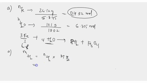 q2-the-following-balanced-reaction-begins-with-2412-grams-of-iron-and-121-grams-of-water-all-the-iron-reacts-answer-these-questions-and-fill-in-the-table-completely-balanced-reaction-3-fe-s-51341