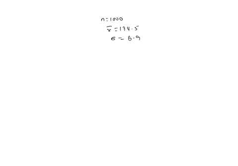 the-heights-of-1000-students-are-approximately-normally-distributed-with-a-mean-of-1745-centimeters-and-a-standard-deviation-of-69-centimeters-suppose-200-random-sample-of-size-25-are-drawn-from-this-