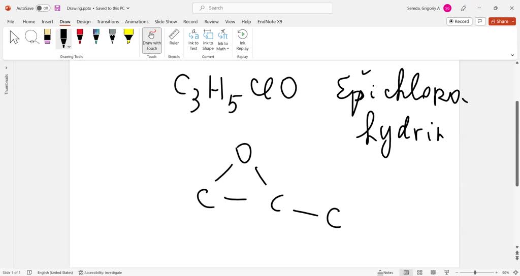 SOLVED: Epichlorohydrin is the common name of an industrial chemical