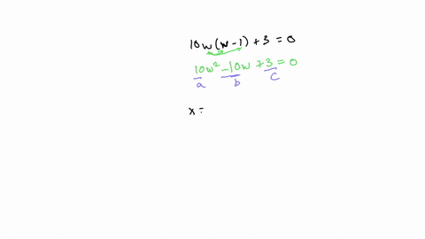 solve-10ww130-by-using-the-quadratic-formula-make-sure-to-fully-simplify-your-answer
