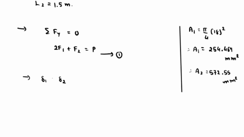 aload-of-p-82-kn-is-supported-by-a-structure-consisting-of-rigid-bar-abc-two-identical-solid-bronze-e-110-gpalrodsand-3-sollid-steel-e-224-gpa-rodas-shown-the-bronze-rods-1each-have-diameter-12217