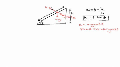a-block-of-mass-m-25-kg-is-attached-to-a-spring-with-spring-constant-k-730-nm-it-is-initially-at-rest-on-an-inclined-plane-that-is-at-an-angle-of-21-with-respect-to-the-horizontal-and-the-co-86929