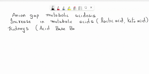 a-66-year-old-female-arrives-in-the-emergency-department-complaining-of-headache-loss-of-appetitead-fatigue-based-on-bloodwork-you-find-that-she-has-anion-gap-metabolic-acidosis-which-of-the-37616