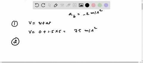 i-want-to-answer-quickly-pleas-equickly-a-car-starts-from-rest-and-travels-for-50-s-with-a-uniform-acceleration-of-15-ms2-the-driver-then-applies-the-brakes-causing-a-uniform-acceleration-of-15998