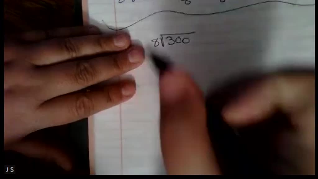 SOLVED Oswaldo Divided 300 By 8 And Said His Answer Was 37 With A 